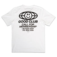 MEMBERSHIP TEE WHITE